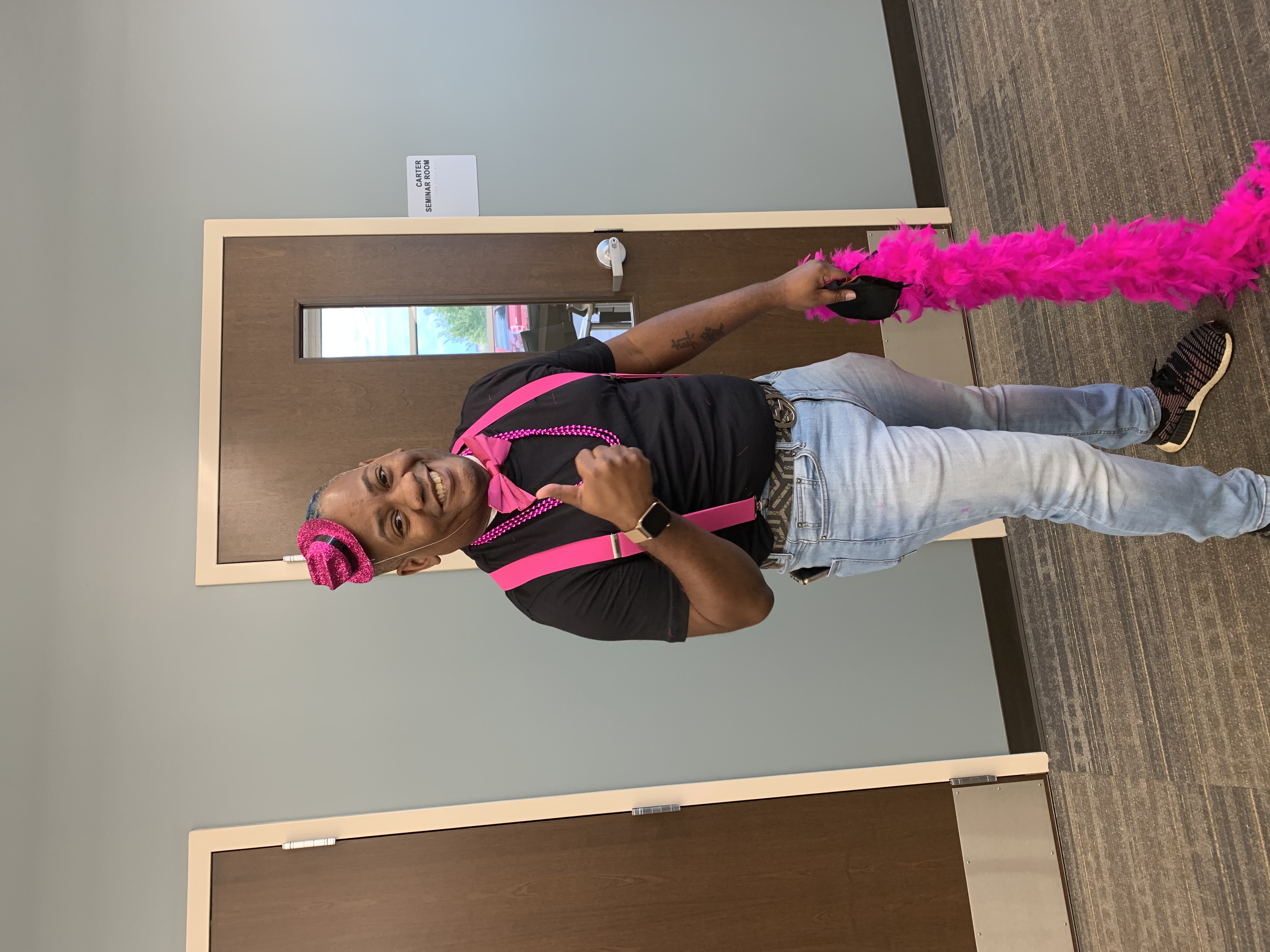 "My mother and my aunt are cancer survivors "-Creighton Harris-Dorsey, CST